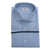 Mazzarelli Camicie Slim fit Vichy shirt Light Blue