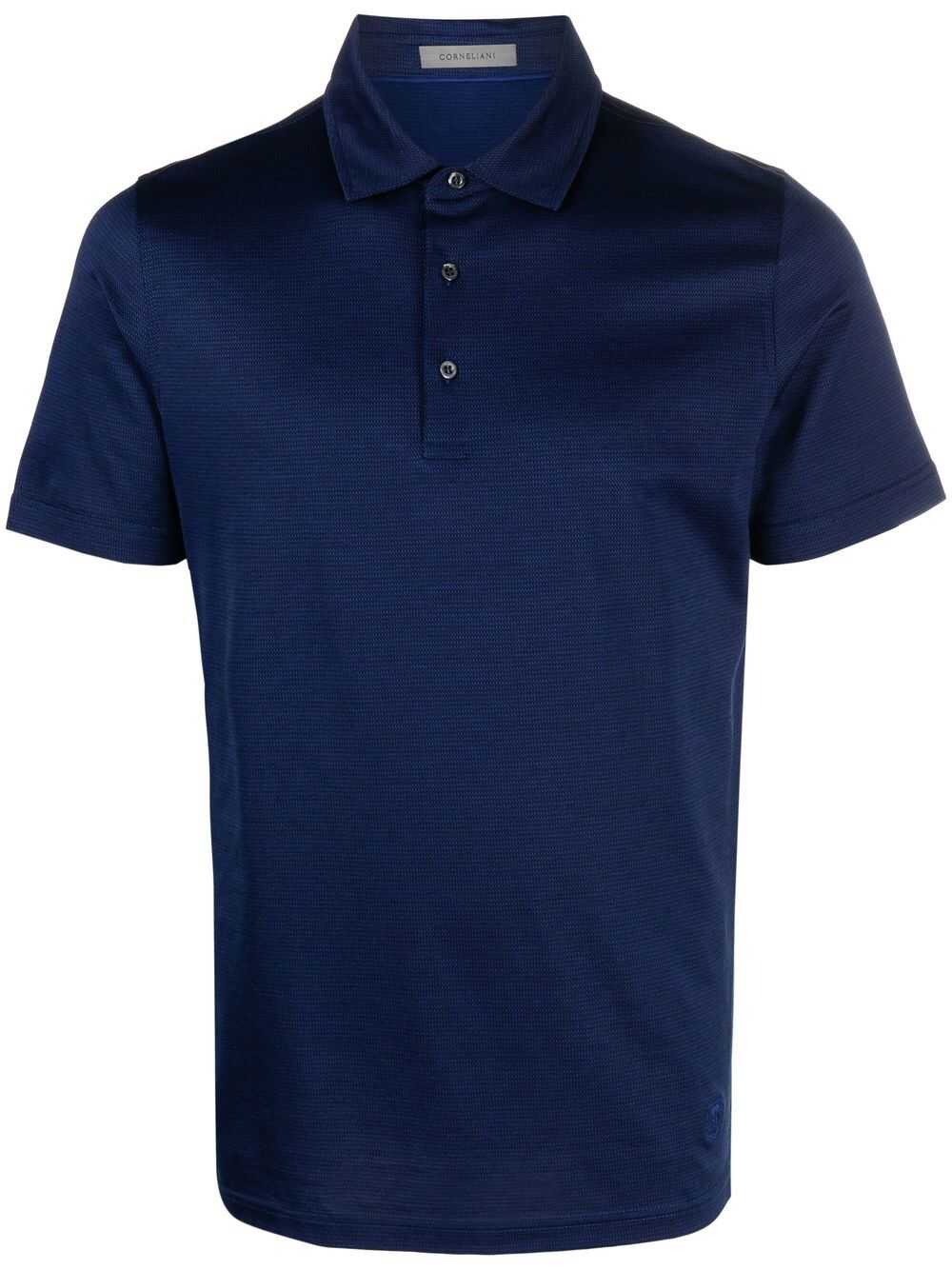 CORNELIANI T-shirts And Polos Blue Blue