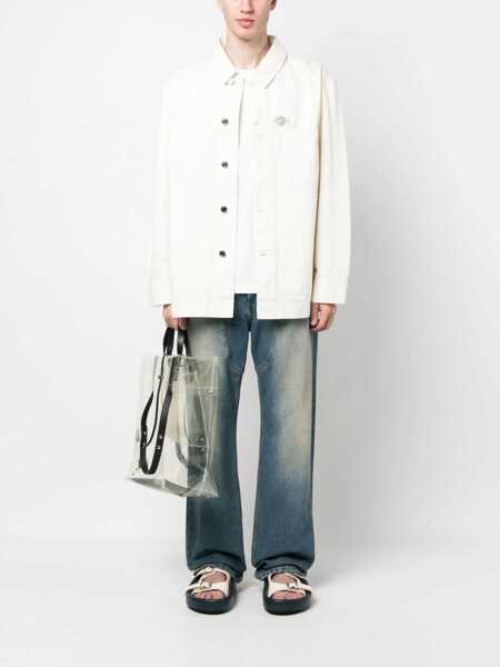 Jachete TUDES Cotton Shirt Jacket WHITE Barbati (BM 9726473) 2