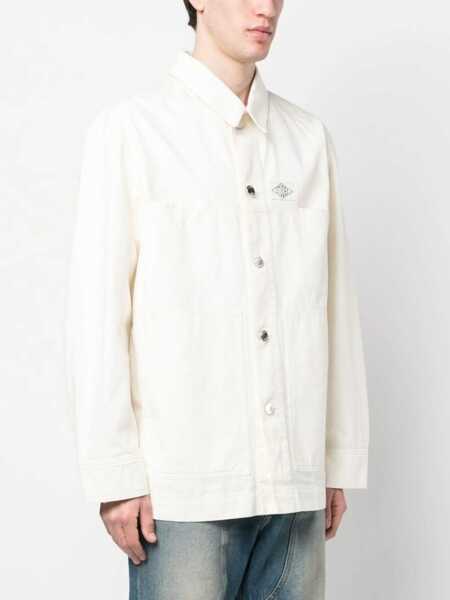 Jachete TUDES Cotton Shirt Jacket WHITE Barbati (BM 9726473) 3