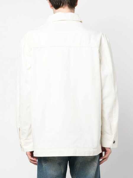 Jachete TUDES Cotton Shirt Jacket WHITE Barbati (BM 9726473) 4