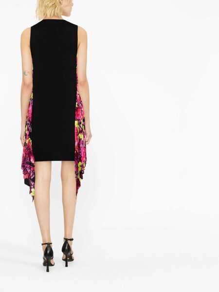 Rochii casual Versace Orchid Logo Dress BLACK Femei (BM 9726821) 3