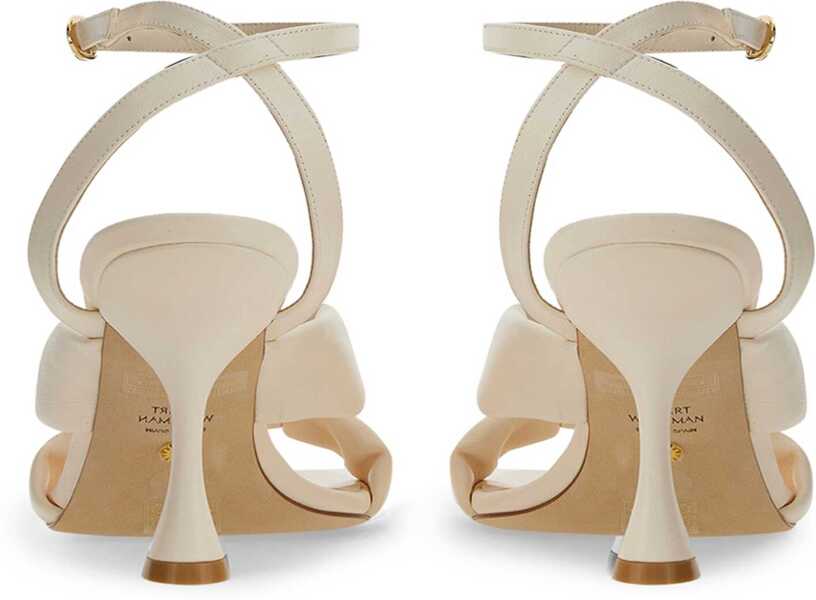 Sandale cu toc Stuart Weitzman Sandal Playa Ankle Strap 100 IVORY Femei (BM 9726827) 4
