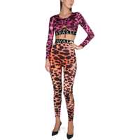 Bluze Roberto Cavalli Animal Crop Top
