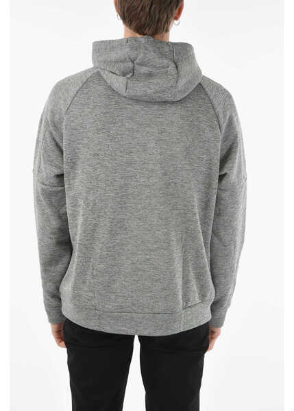 Hanorace Nike Inner Fleeced Therma Fit Sweatshirt With Maxi Patch Pocket Gray Barbati (BM 9728972) 2