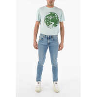 Blugi pentru Barbati - Blugi slim fit Diesel Library Lightwash Strukt Slim Fit Jeans 15Cm Blue Barbati (BM 9728981) - B-mall.ro