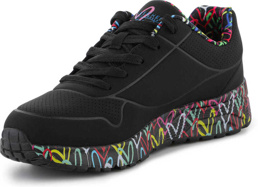 Sneakers SKECHERS Lovely Luv Black/Multicolor Fete (BM 9729977) 3