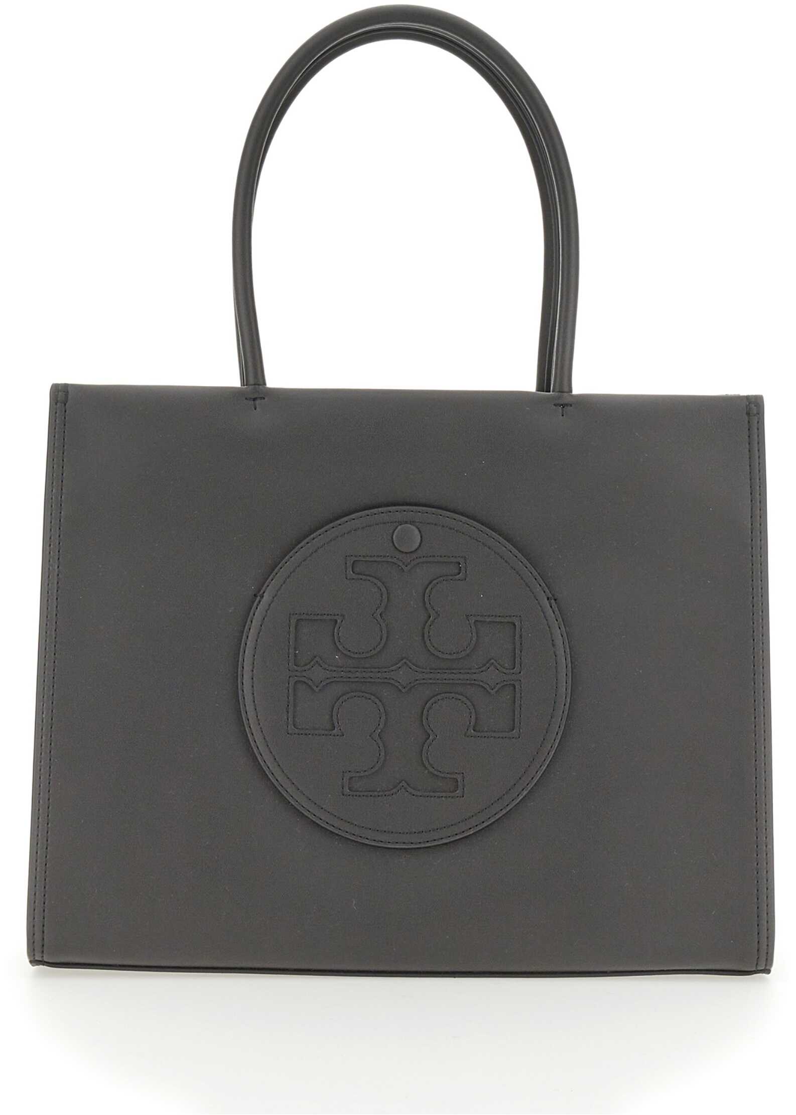 Tory Burch Ella Small Tote Bag BLACK