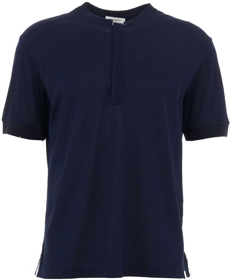 Paolo Pecora Polo t-shirt Blue