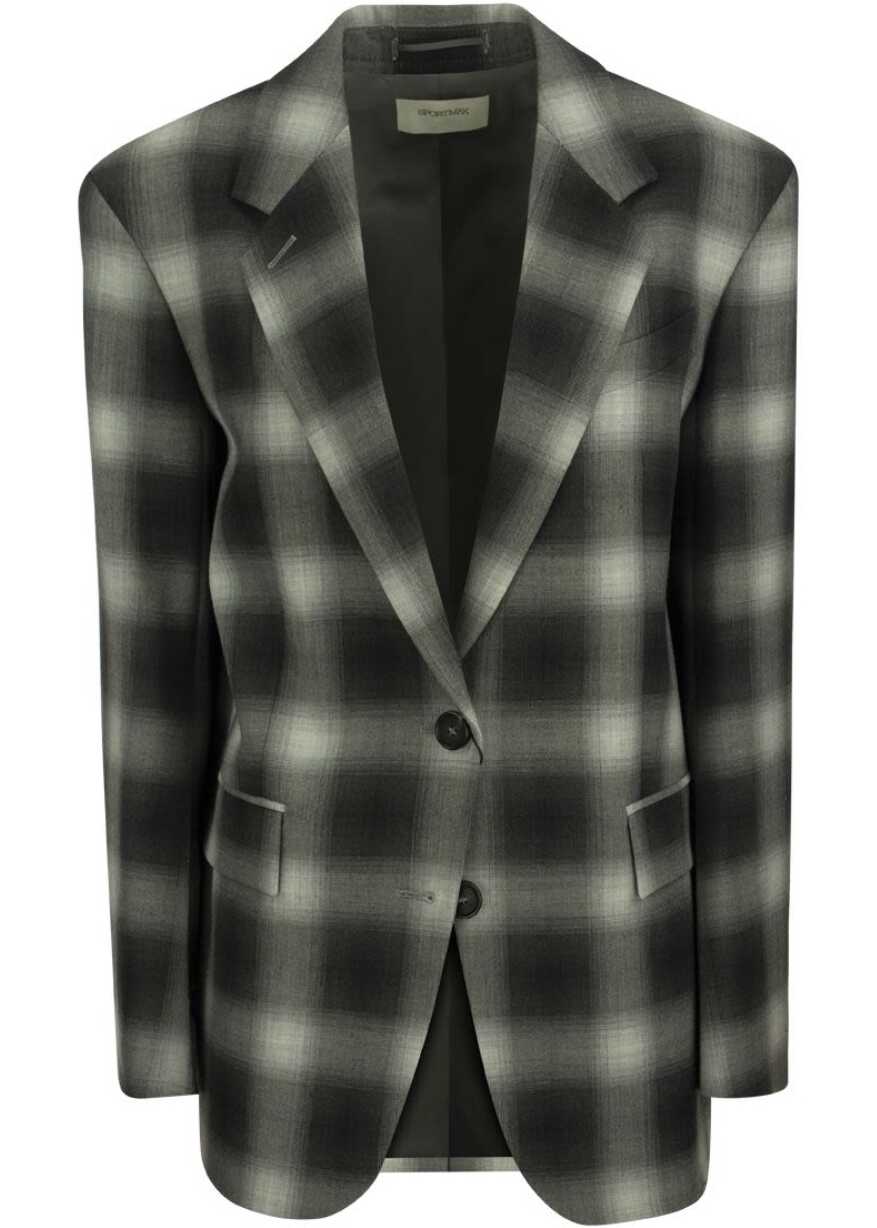 SPORTMAX Polyester Jacket GREY