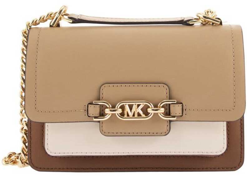 Michael Kors Leather Shoulder Bag BROWN