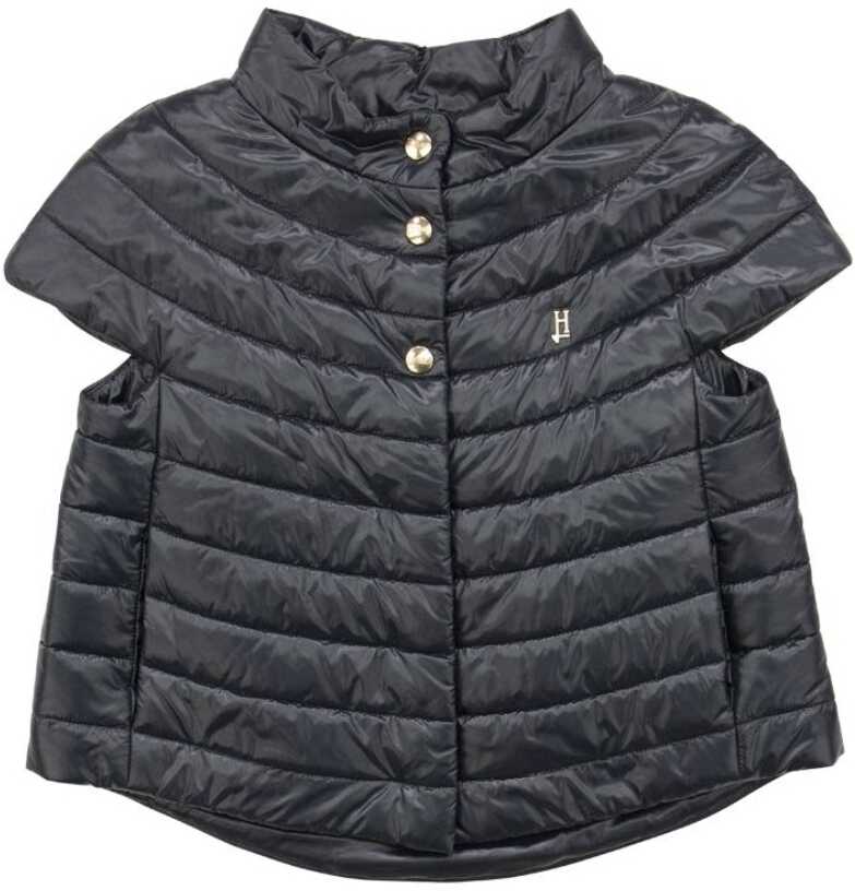 Poze Herno Girls Cotton Outerwear Jacket BLUE