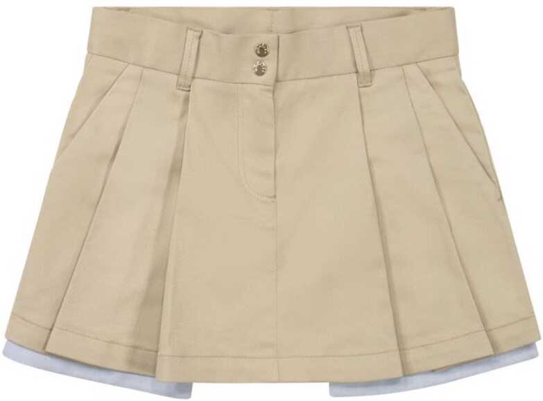Poze Moncler Girls Cotton Skirt BEIGE