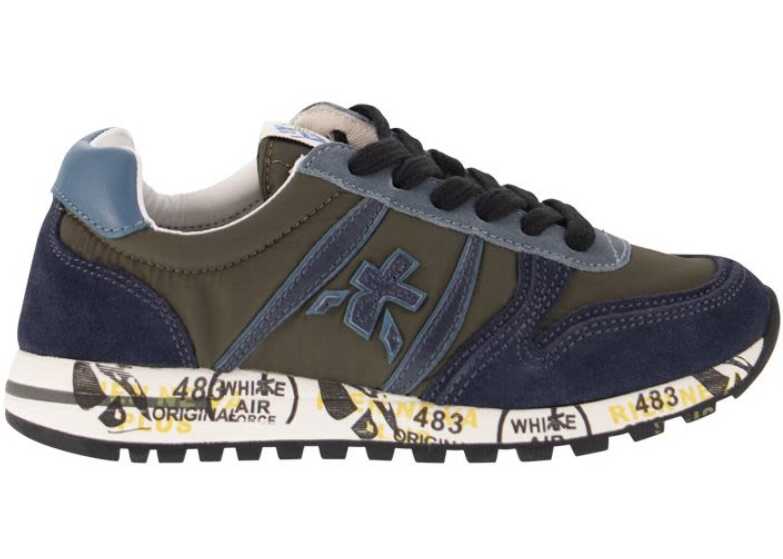 Premiata Boys Other Materials Sneakers BLUE