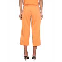 Pantaloni casual Dama - Pantaloni casual Palm Angels Cropped Fit Pants ORANGE Femei (BM 9735638) - B-mall.ro