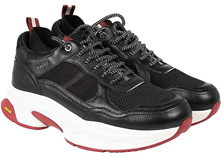 Papuci Bally Viber-T 6231243 Czarny Femei (BM 9735770) 2