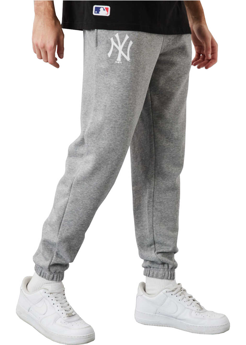 New Era MLB Team New York Yankees Logo Jogger Grey