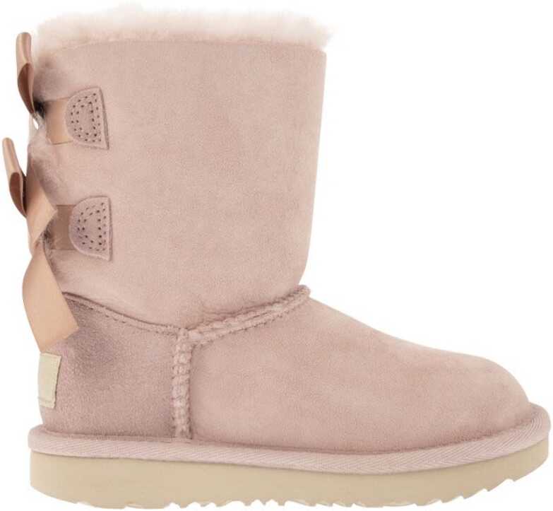 Poze UGG Girls Suede Ankle Boots PINK