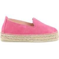 Espadrile Suede Leather Espadrilles Femei
