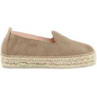 Espadrile Suede Leather Espadrilles Femei