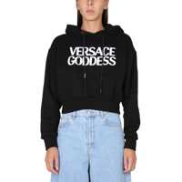 Hanorace Cropped Sweatshirt Femei