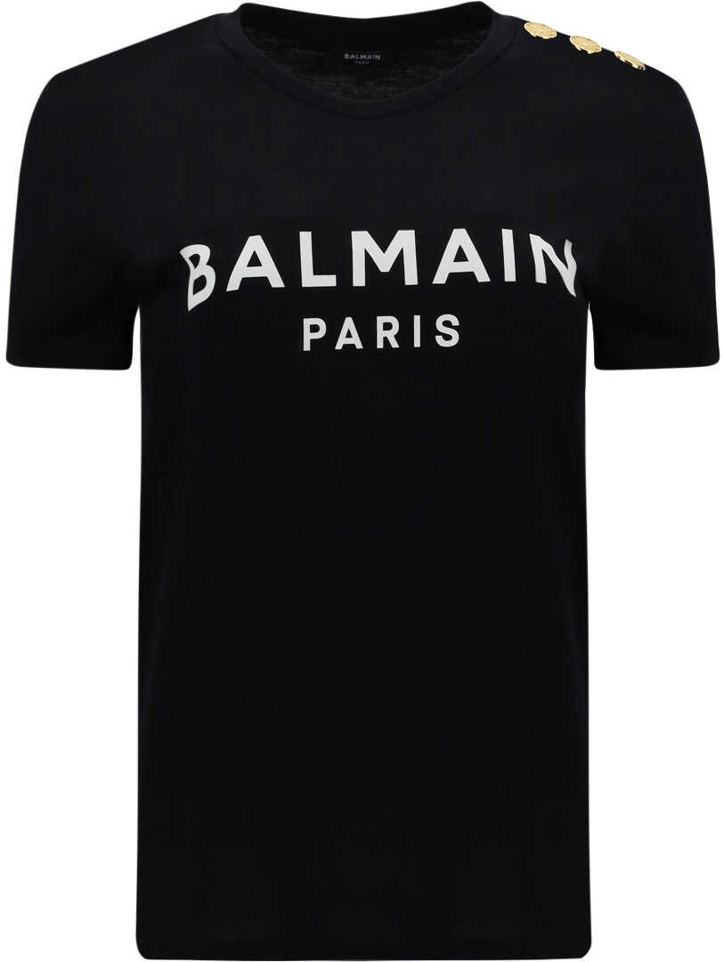 Balmain T-Shirt NOIR/BLANC