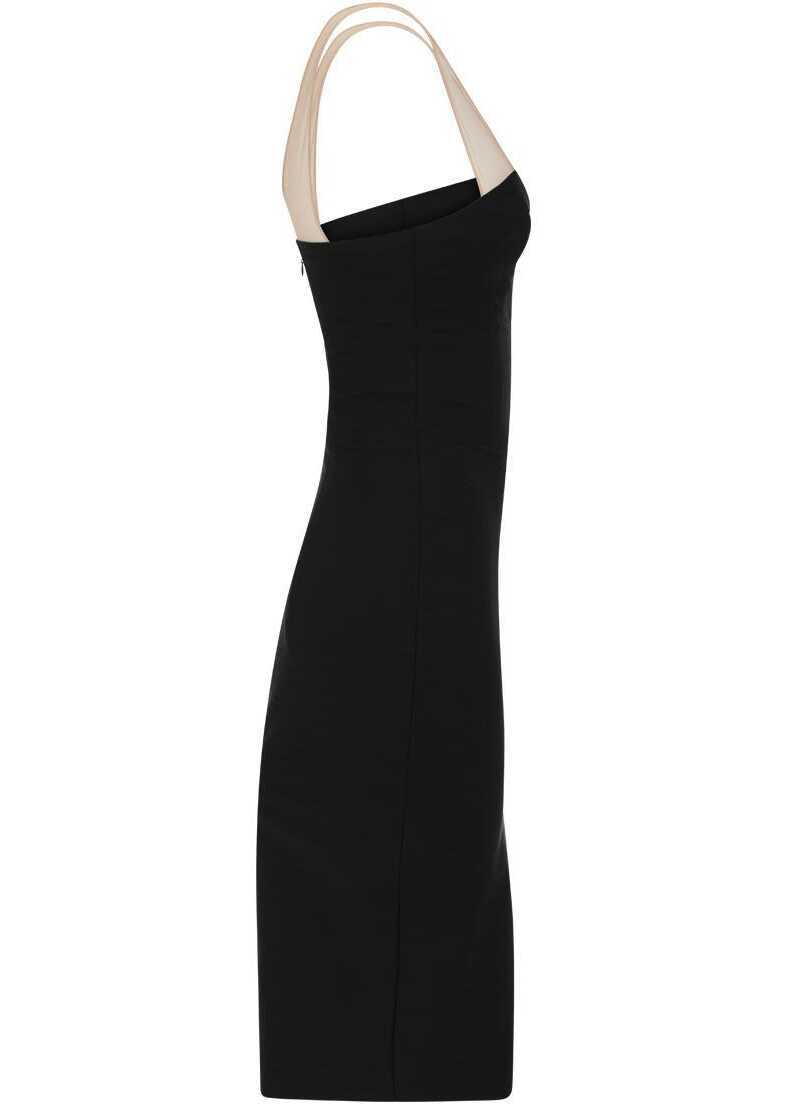 Rochii Elisabetta Franchi Polyamide Dress BLACK Femei (BM 9736741) 3