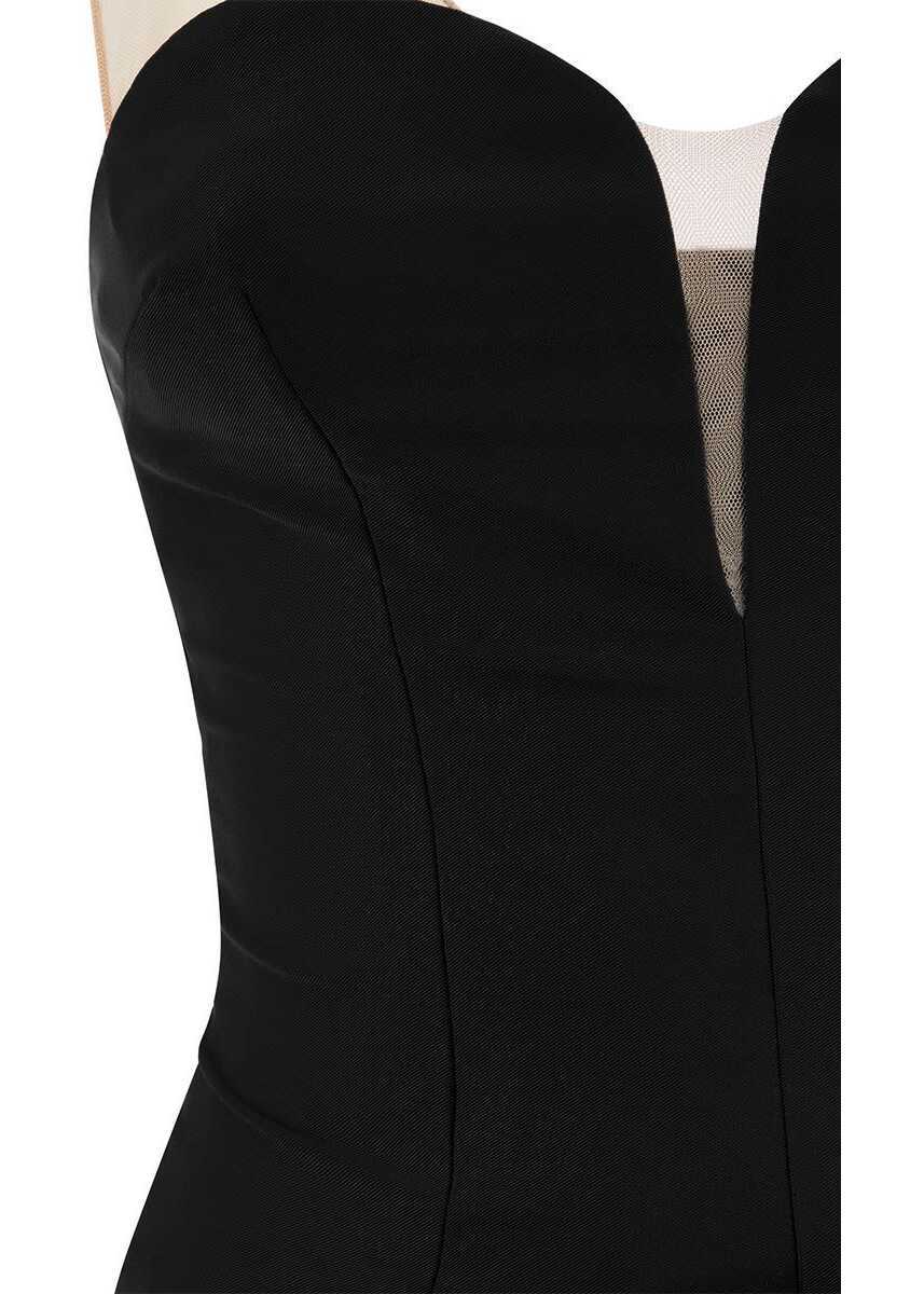 Rochii Elisabetta Franchi Polyamide Dress BLACK Femei (BM 9736741) 4