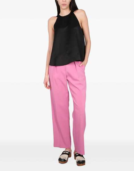 Pantaloni casual ALYSI Straight Leg Pants PINK Femei (BM 9736970) 2