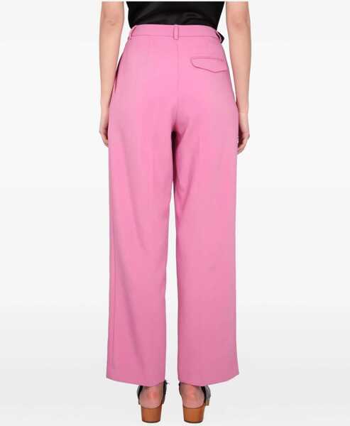 Pantaloni casual ALYSI Straight Leg Pants PINK Femei (BM 9736970) 4
