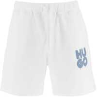 Pantaloni scurti Hugo Boss pentru Barbati - Pantaloni scurti Hugo Boss Dolivar Graffiti Logo Jogger Shorts WHITE Barbati (BM 9739271) - B-mall.ro