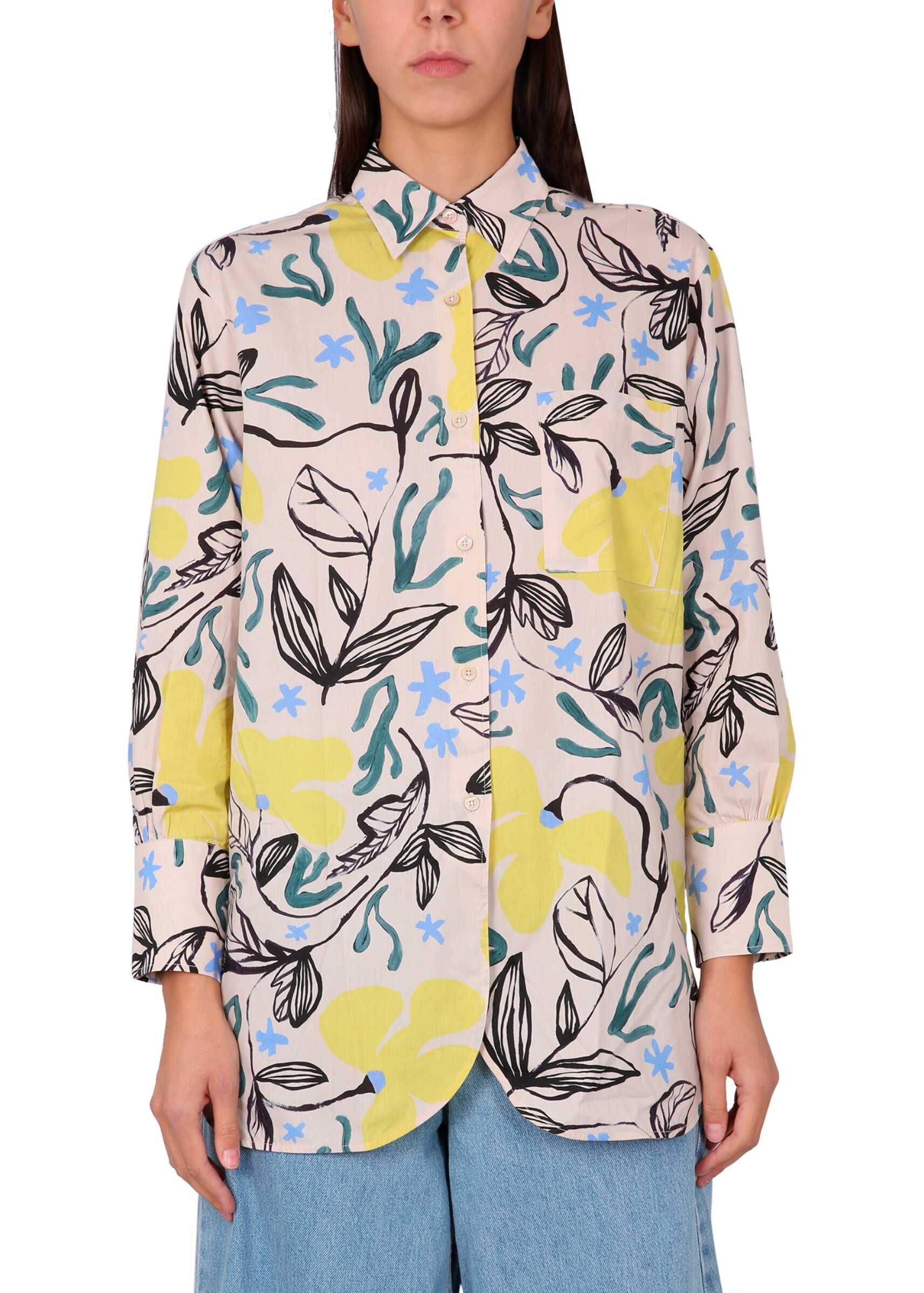 PS by Paul Smith Sea Floral Shirt MULTICOLOUR