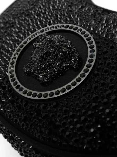 Genti de umar Versace Mini Hobo Bag With Crystals BLACK Femei (BM 9739490) 5