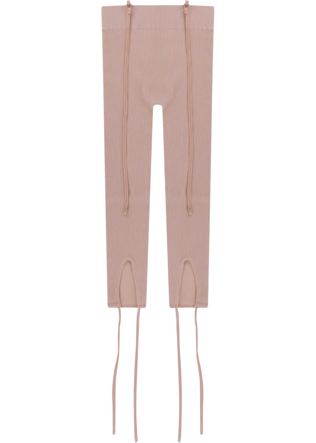 ANDREA ADAMO Leggings Beige