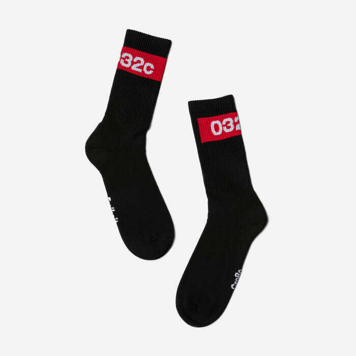 032c Socks Tape Socks SS23-A-1010 BLACK black