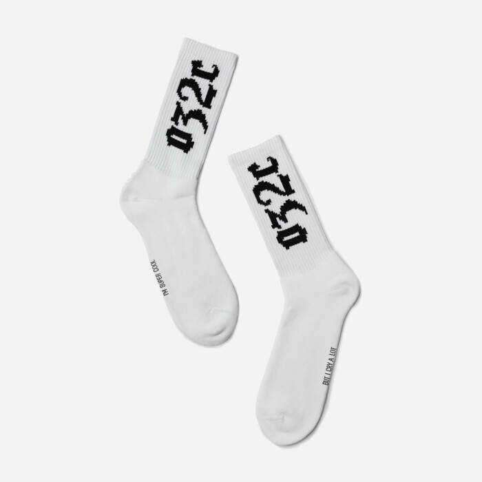 032c Socks Cry Socks SS23-A-1012 WHITE WHITE