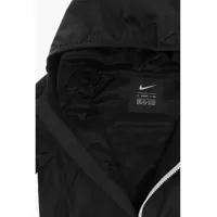 Jachete pentru Baieti - Jachete Nike Contrasting Printed Windbreaker With Hood Black Baieti (BM 9741533) - B-mall.ro