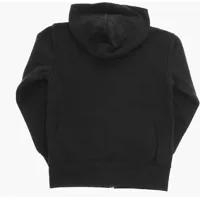 Imbracaminte pentru Baieti pagina 37 - Bluze de trening Nike Brushed Cotton Hooded Sweatshirt With Zip Closure Black Baieti (BM 9741635) - B-mall.ro