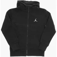 Bluze de trening Brushed Cotton Hooded Sweatshirt With Zip Closure Baieti