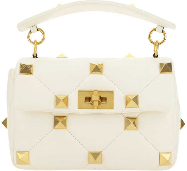 Valentino Garavani Valentino Garavani Roman Stud Handbag IVORY