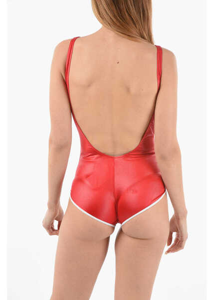 Costume de baie intregi Diesel Solid Color Bfsw-Antiope One Piece Swimsuit With Contrasting Red Femei (BM 9741836) 2