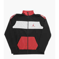 Bluze de trening Air Jordan Logoed Contrasting Band Sweatshirt With Zip Closu Baieti