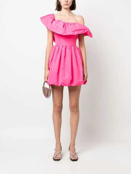 Rochii casual MSGM Off Shoulder Dress FUCHSIA Femei (BM 9741986) 2