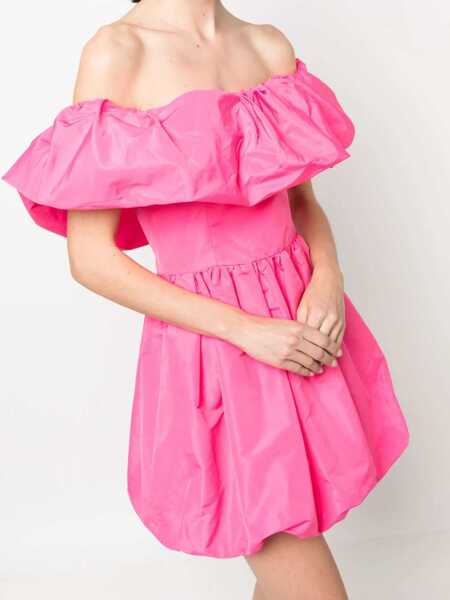 Rochii casual MSGM Off Shoulder Dress FUCHSIA Femei (BM 9741986) 5