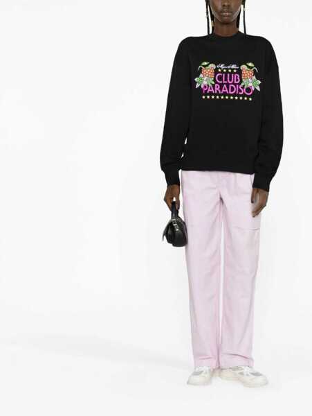 Bluze de trening MSGM Sweatshirt With Logo BLACK Femei (BM 9741992) 2