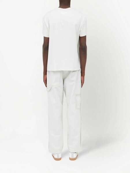 Tricouri Maison Margiela T-Shirt With Logo Embroidery WHITE Femei (BM 9742058) 4