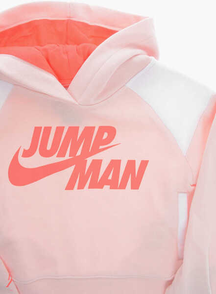 Bluze de trening Nike Air Jordan Fleeced Cotton Jumpman Hoodie Pink Baieti (BM 9742280) 2