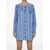 ETRO Striped Shirt Dress LIGHT BLUE