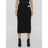 Fuste Lace Midi Skirt Femei