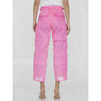 Imbracaminte DARKPARK Dama - Pantaloni casual DARKPARK Julia Cargo Pants PINK Femei (BM 9742412) - B-mall.ro